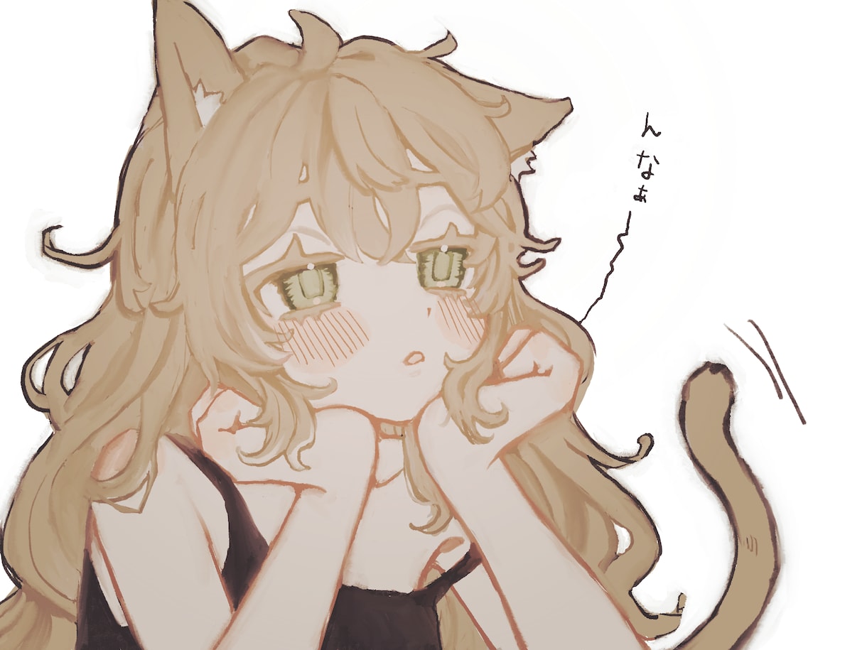 エモいSNSアイコン／歌ってみたサムネイル描きます 【くすみカラー×感情豊かなラフ塗りアイコン】 イメージ1