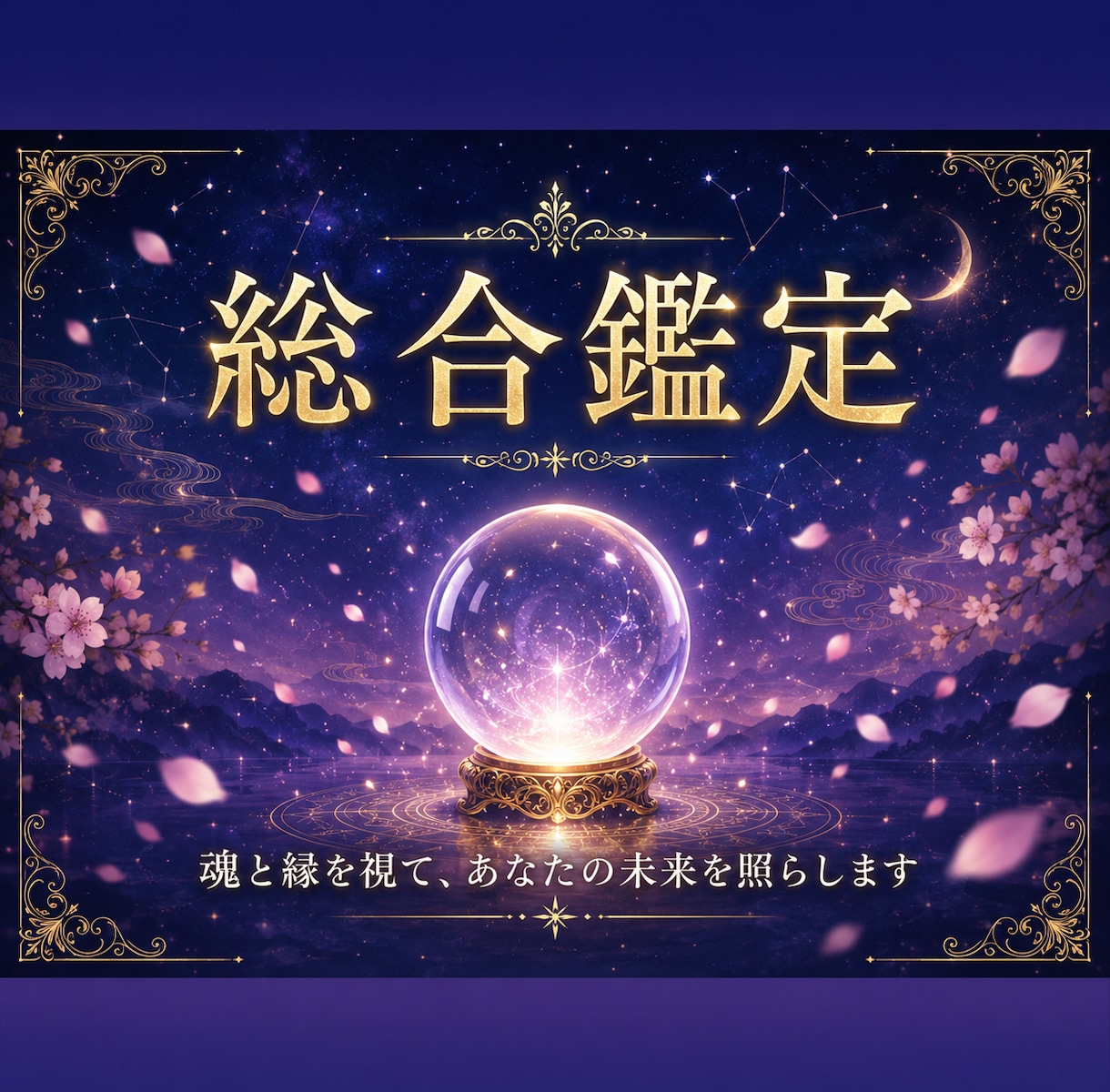総合鑑定◎魂と縁を視てあなたの未来を照らします 魂と縁を整えます｜仕事・恋愛・金運・転職・復縁・子宝・占い イメージ1