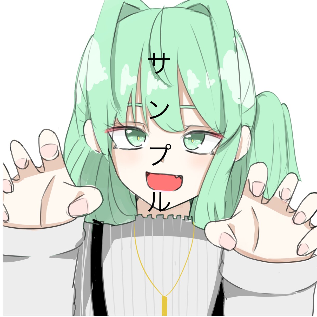 イラストの練習しながらアイコン描きます 自分のアイコンを手頃な価格で。 イメージ2