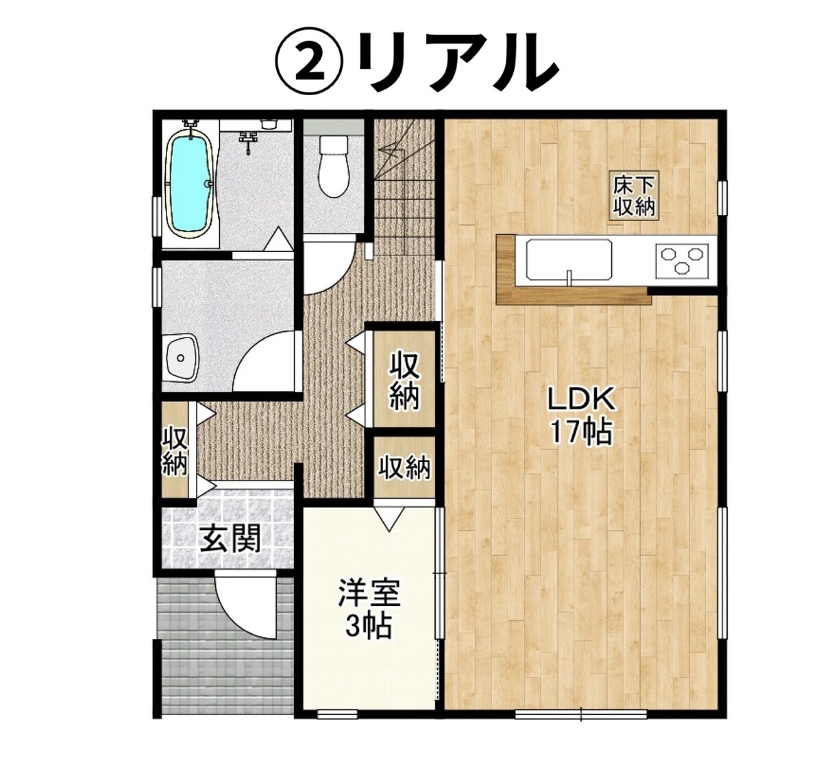 即日納品可！チラシ等広告掲載用の間取図を作成します 修正無制限！出来るだけご希望に沿います！ イメージ3
