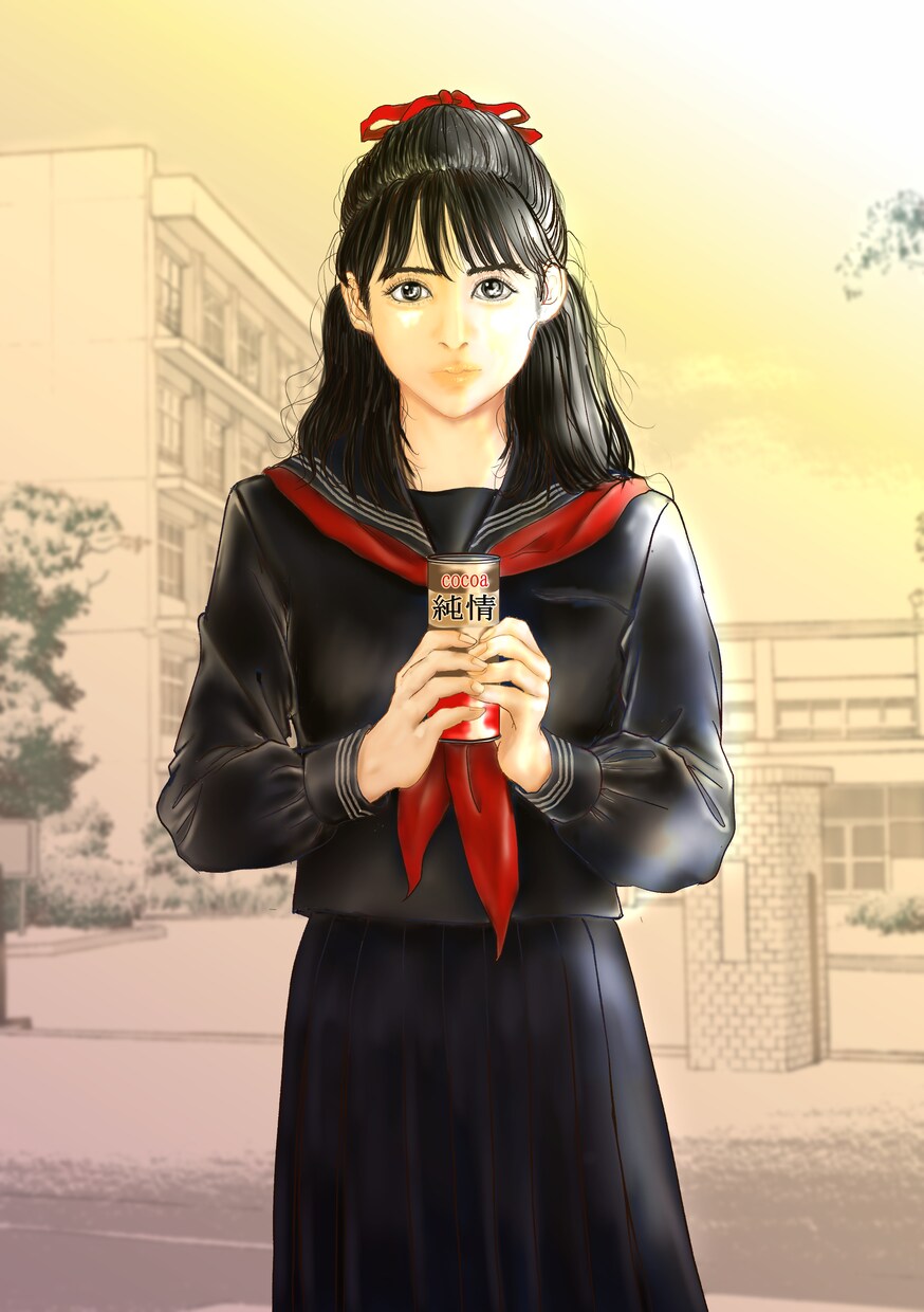 由貴出してあたしの純情あげます 昭和の匂いのするイラスト、キャラクターを描きます イメージ2