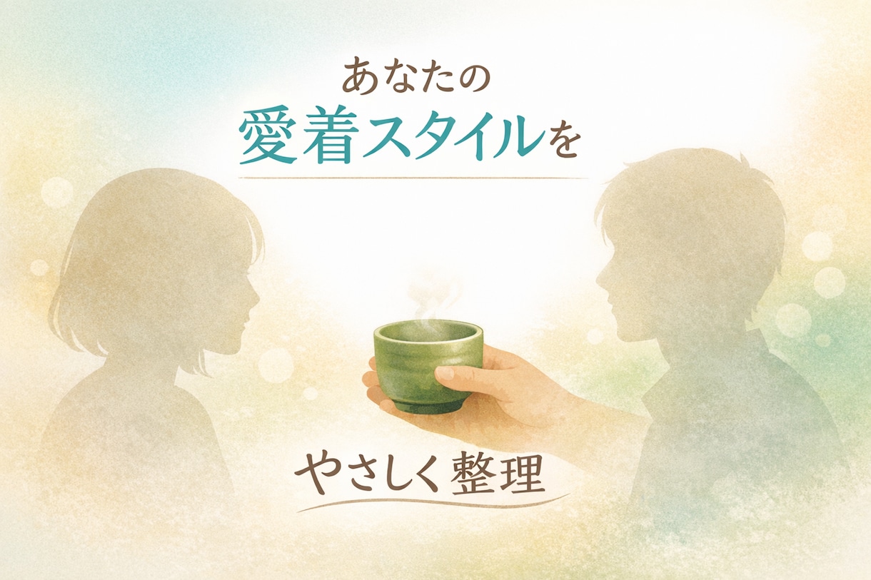 あなたの愛着（対人）スタイルをやさしく読み解きます １０問の質問で対人関係の傾向を愛着の視点で丁寧に読み解きます イメージ1