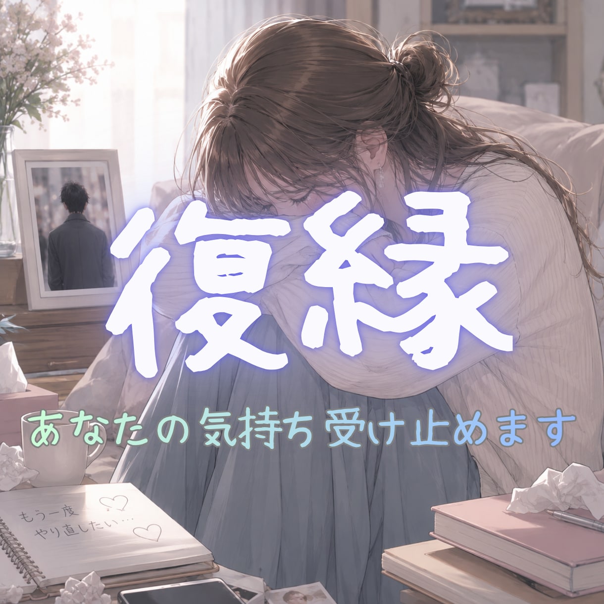 諦められない未練、復縁の願い受け止めます 苦しくてずっと立ち止まっているあなたへ一緒に考えましょう イメージ1
