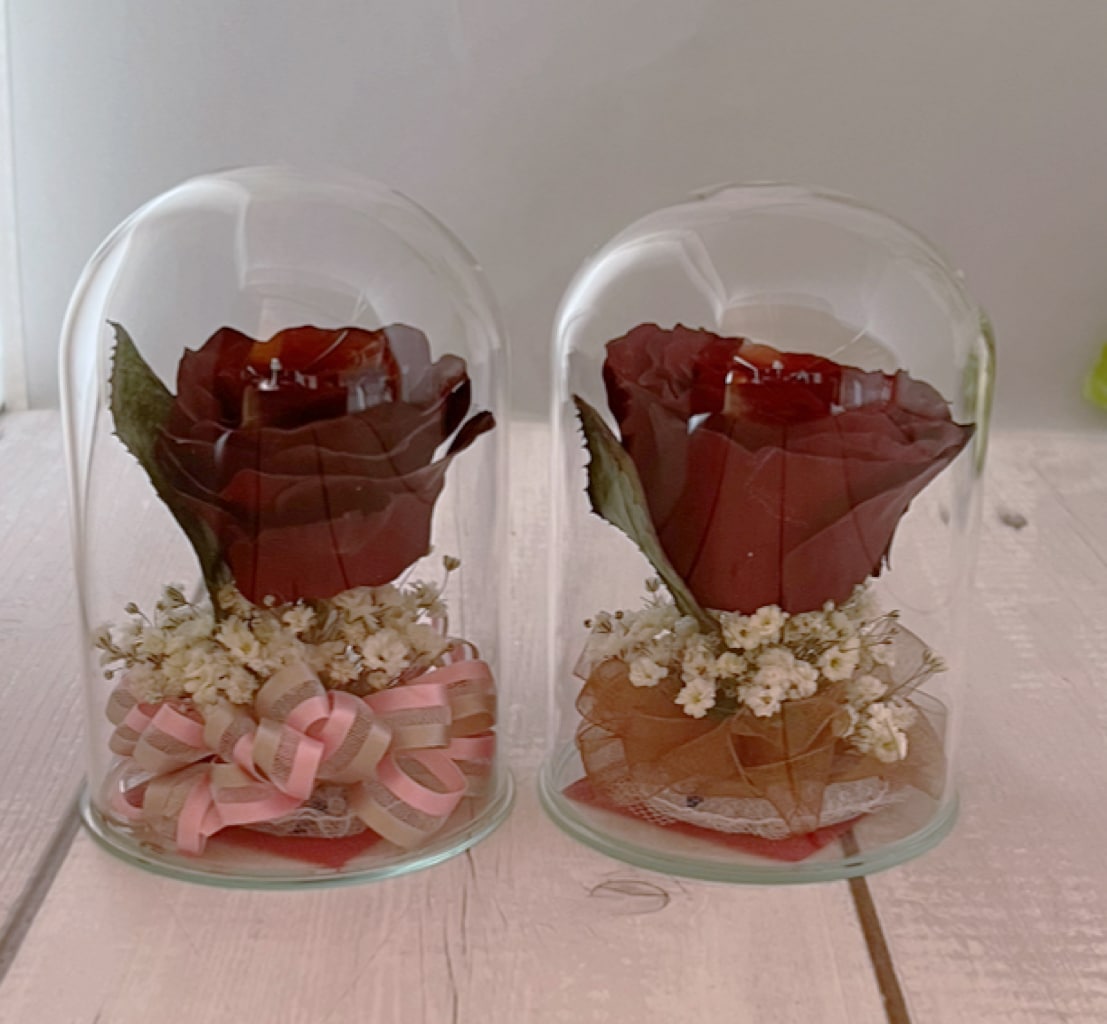 ブーケや記念のお花をドライフラワーに加工ます 『要事前連絡』♡︎ʾʾ【2Sサイズ2個】オプションで追加OK イメージ6