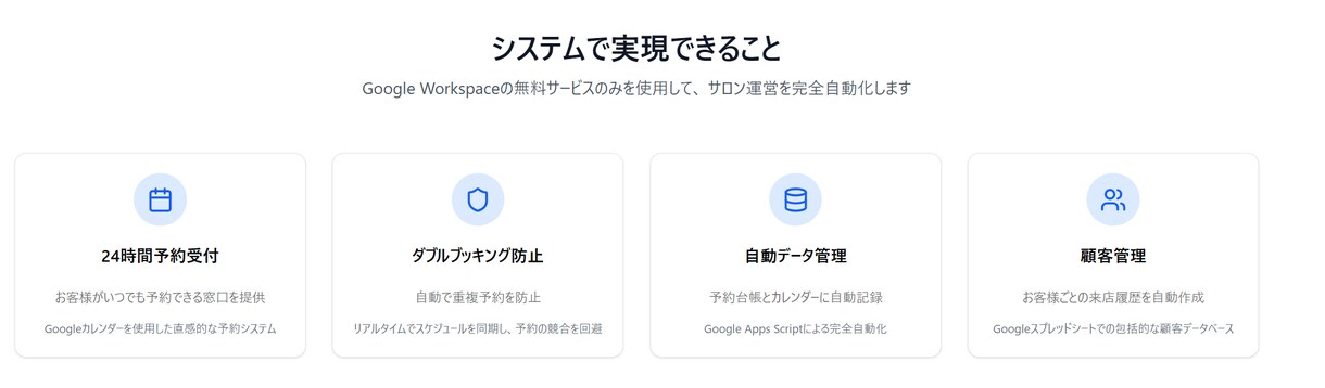 サロン予約管理システム【脱ホットペッパー】できます 「Hot Pepper不要！予約管理の新常識」 イメージ3
