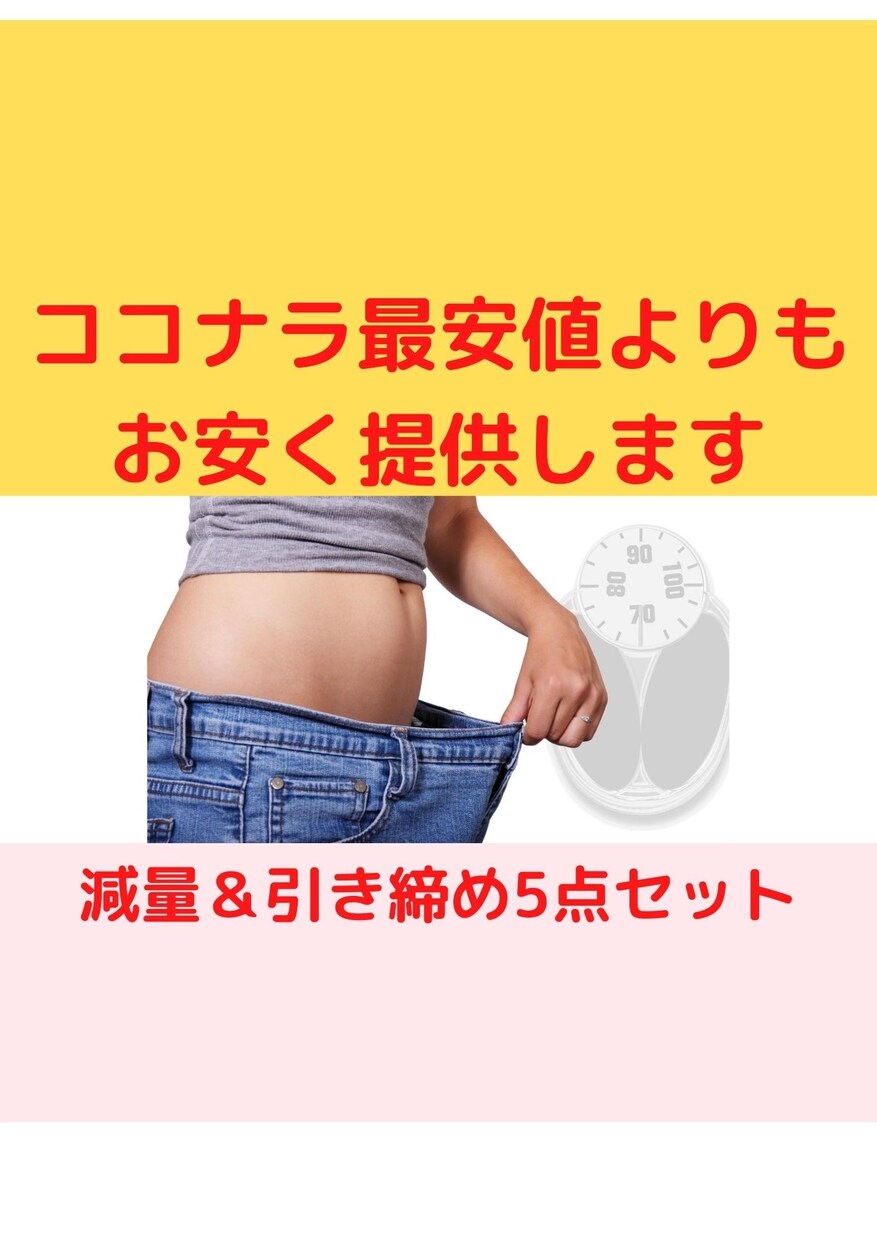 ココナラ最低価格以下！減量テキスト5点提供します この5点が有れば基本的な減量知識は身につきます イメージ1