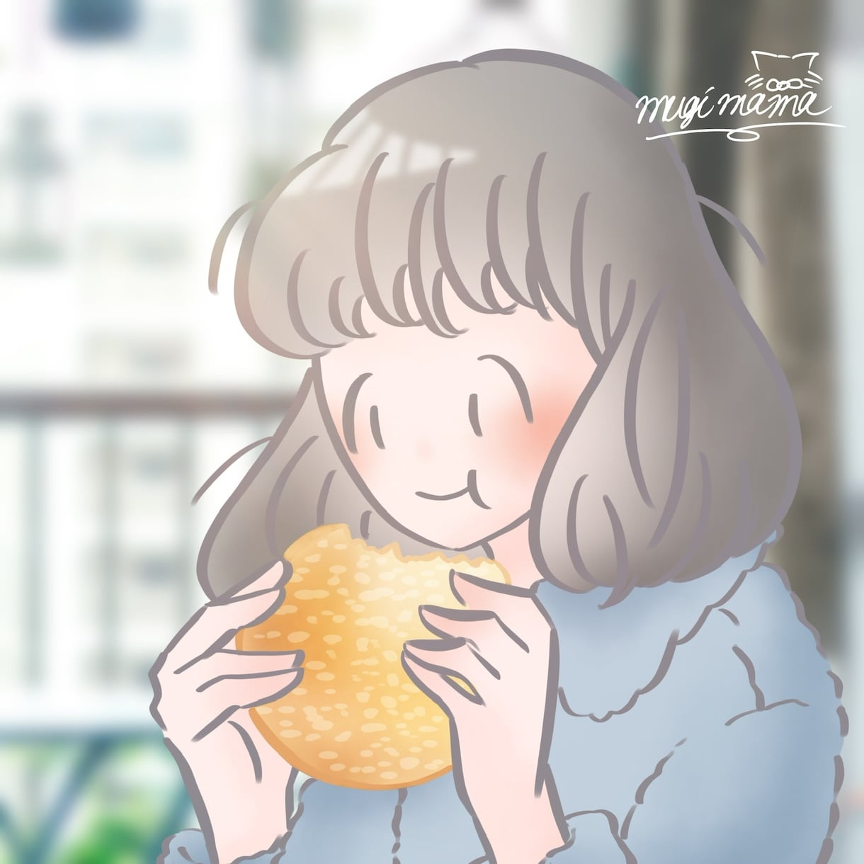 ほんわかしたアイコンを作成いたします ゆるっとしたアイコンが欲しい方へおすすめです！ イメージ2