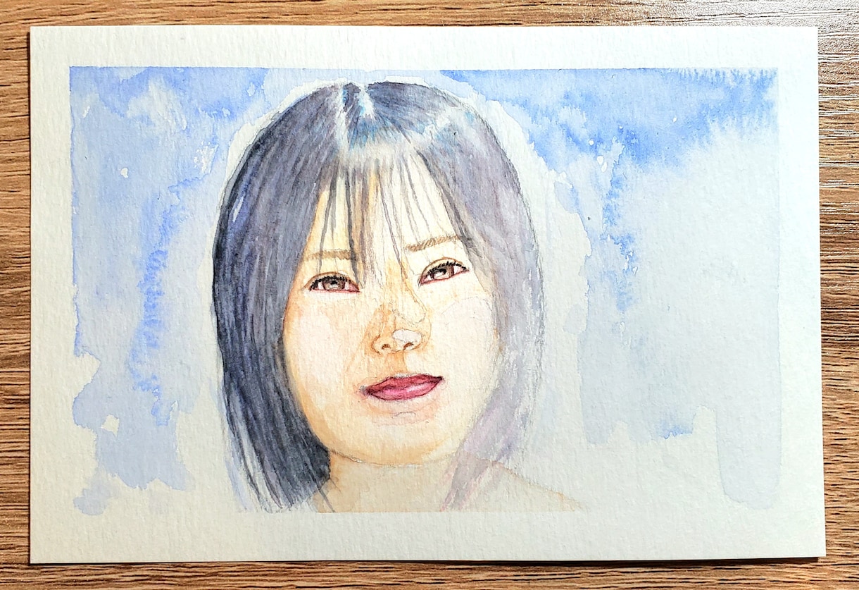 あの頃のあなたを水彩画にします 昔していた遊びや癖を描いて水彩画にします イメージ1
