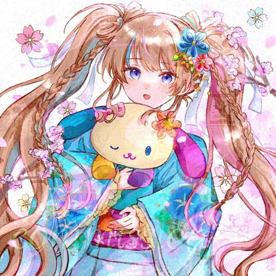 アイコン制作・ミニキャライラストお描きします 可愛い女の子・和風で儚いイラストetc... イメージ7