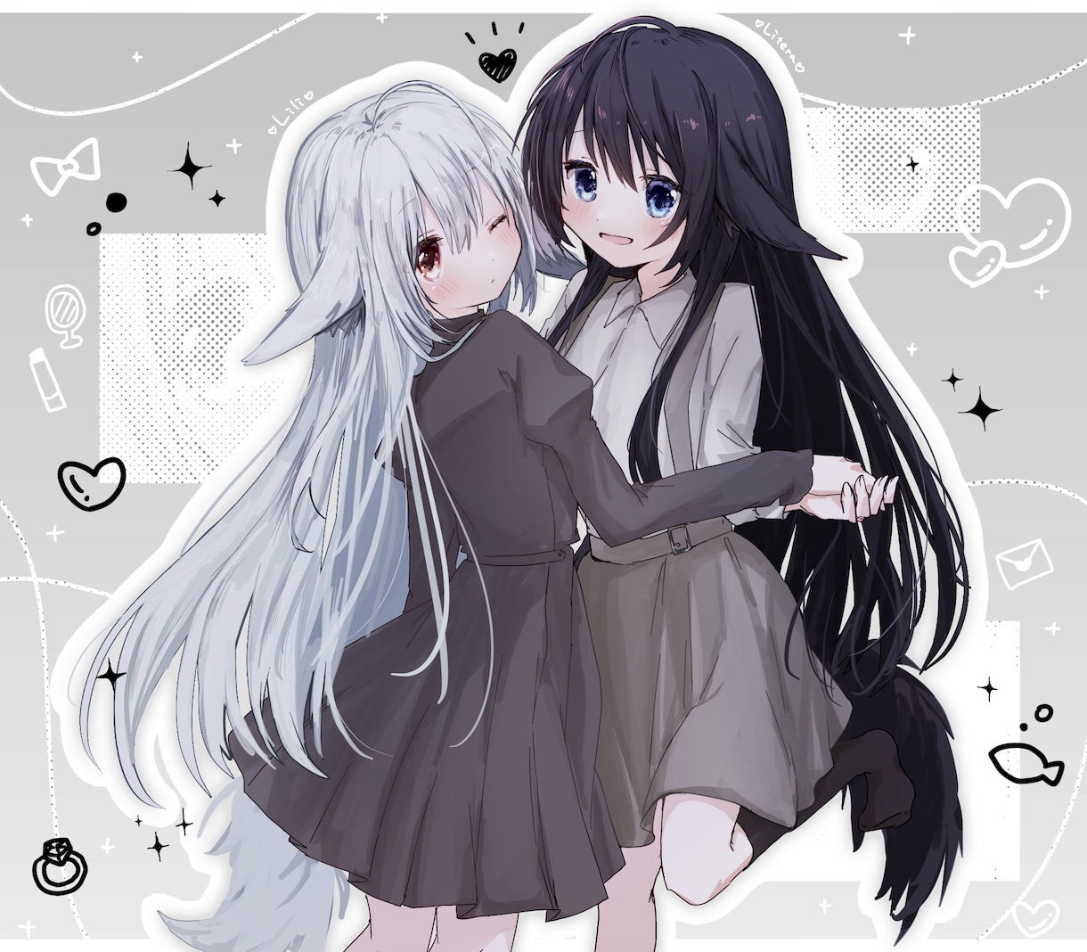萌えかわいい！一枚絵/イラストをお描きします 多用途に使えるかわいいビジュアルのイラストです！ イメージ2