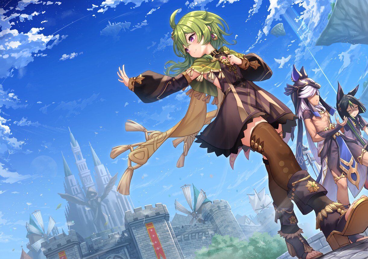 深みのある美少女、お描きします SNS・動画・イメージキャラクター・ゲームイラストなどに！ イメージ3