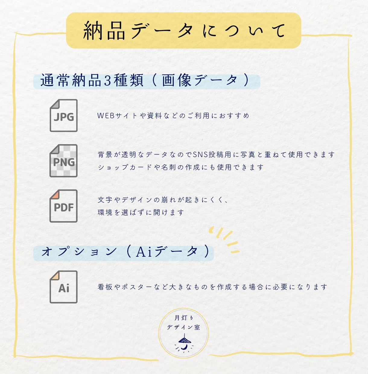 かわいい絵本風手描きロゴイラスト描きます ナチュラル可愛い店舗ロゴ｜個人事業主様の開業に イメージ9