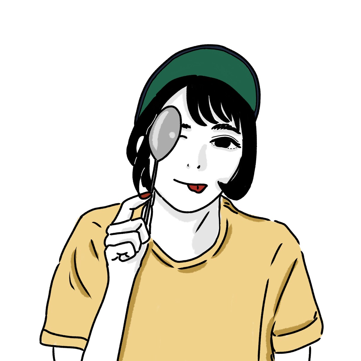 ゆるゆるでシンプルな絵をかきます 女の子イラストが主です。シンプルに描きます。 イメージ3