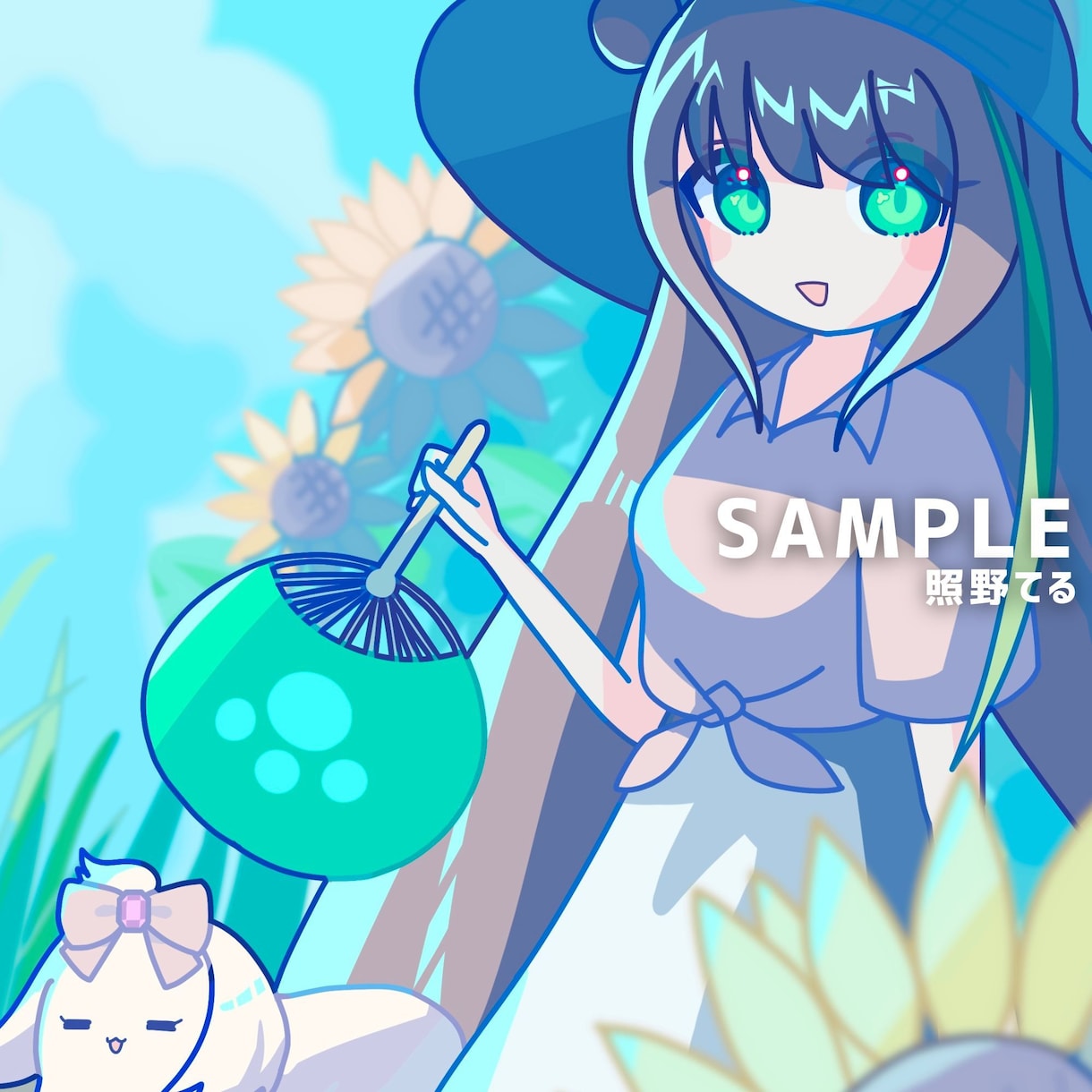 等身立ち絵からデフォルメまで！イラスト制作します ポップな絵柄が特徴の立ち絵・アイコン・一枚絵等お求めの方へ イメージ8
