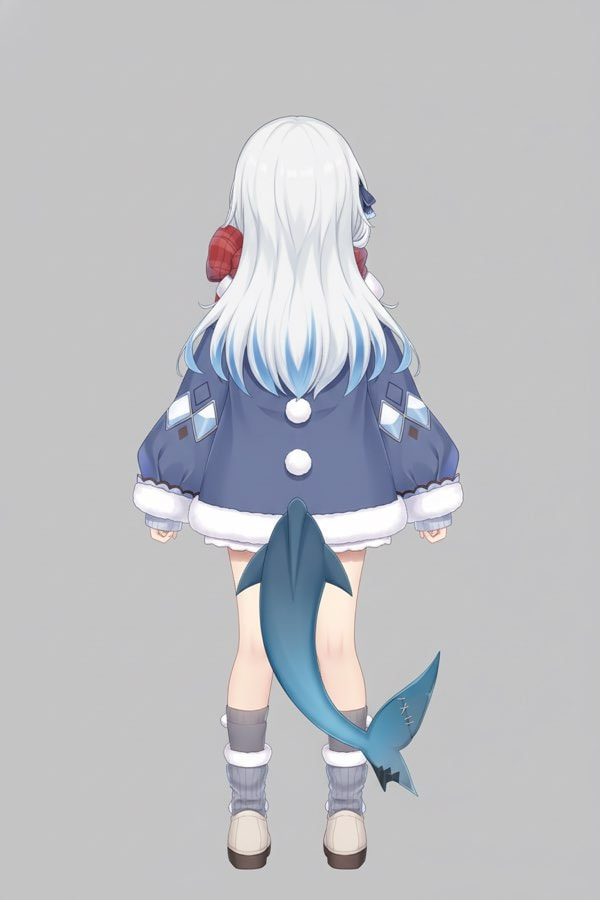 Vtuberモデルの立ち絵を三面図化します イラストレーター様への参考資料としてご活用ください！ イメージ3