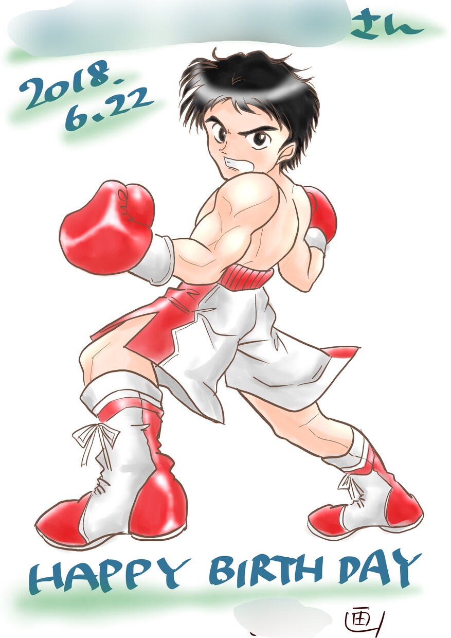 おひとり様分の似顔絵描きます 1枚で1人分の似顔絵をデジタルカラーで描きます イメージ5