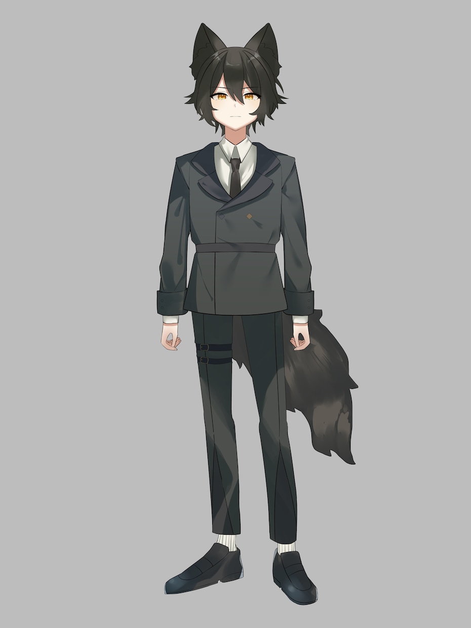 キャラ作成からlive2dモデリングまで制作します イラストからモデリング全て込みでのお値段です イメージ4