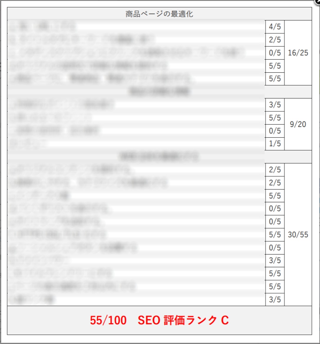 SEOの観点からWEB診断しますます 競合との差別化すべきポジションをマップで示します イメージ1