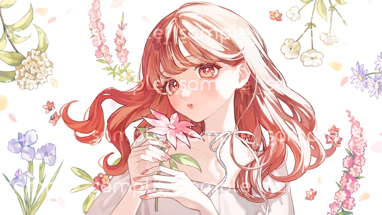 可愛らしい女の子の厚塗りイラストを描きます アイコン、サムネ、MV用等々お気軽にご相談ください！ イメージ9