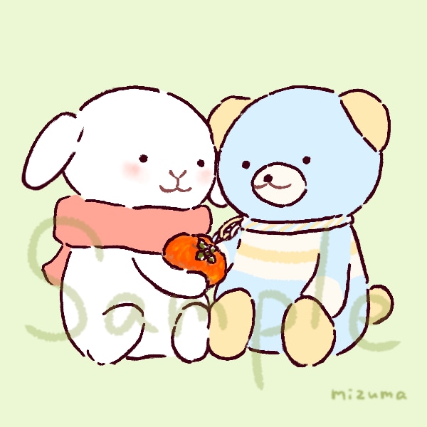 ゆるくてほっこり。動物アイコンを描きます SNSやブログにご利用ください♬ イメージ8