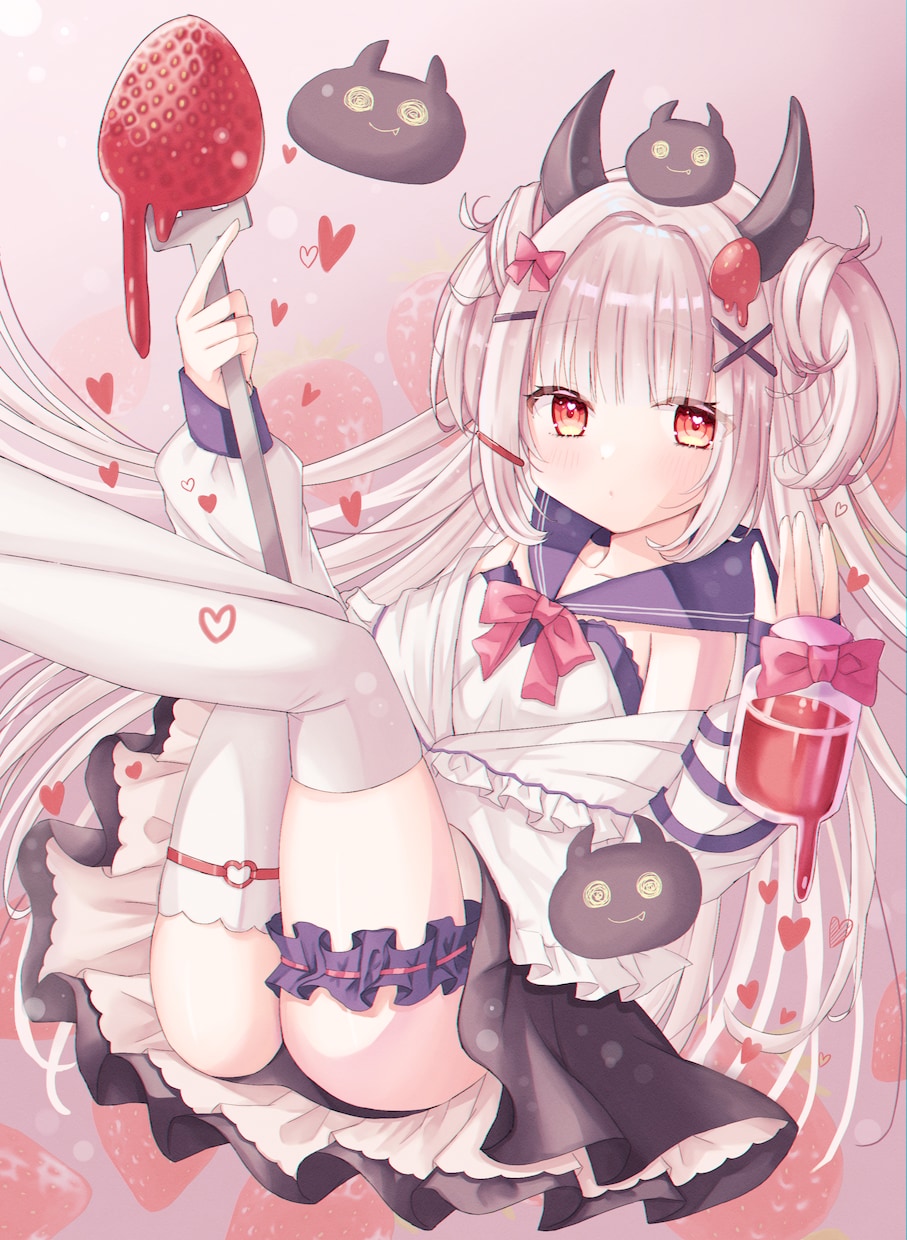 Vtuberやふわふわした女の子イラストを描きます ◎1枚絵や立ち絵、パーツ分けはお任せください！ イメージ10