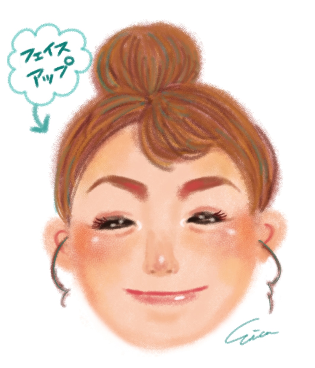 ほんわか【クレヨンタッチ】デフォルメ似顔絵描きます 〈リアル風もOK！〉似顔絵アイコン、プレゼントにもオススメ！ イメージ2