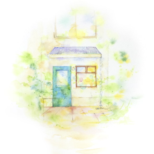 あなただけのオリジナルイラストをお届けします 顔彩を使用した、優しいタッチの手描きの作品となります。 イメージ4