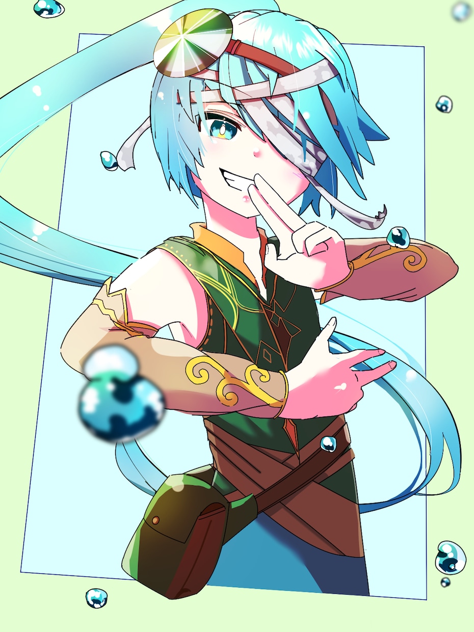 アイコン・歌ってみた・立ち絵・1枚絵等描きます ご依頼に合わせてイラストを作成します♪ イメージ3