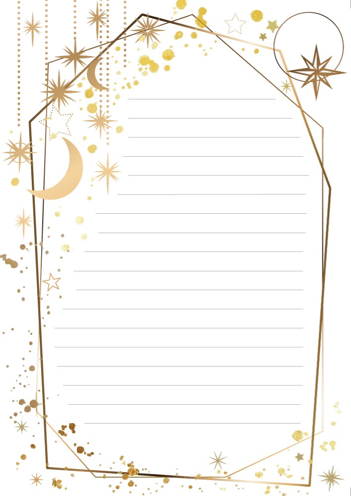 オリジナル便せんのデザイン制作をいたします オリジナルのレターパッドで手紙を書きませんか イメージ1