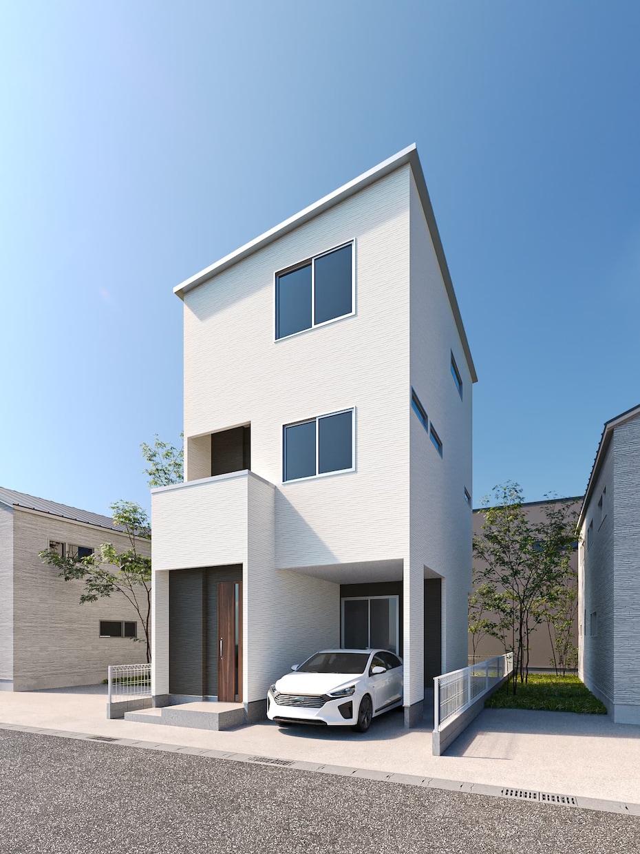 住宅・店舗のフォトリアルな外観パースを制作します 外観CGパース330件超|チーム制・4K・5日納品 イメージ6