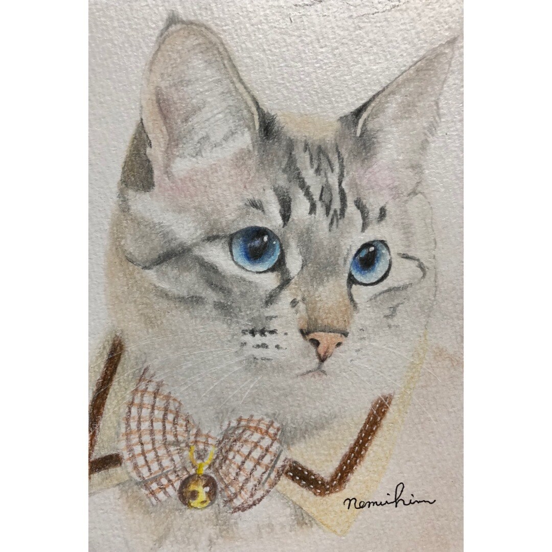 大切な家族、ペットをリアル似顔絵で描いてます リアル似顔絵は写真に近い絵です。可愛い子はさらに可愛く イメージ7