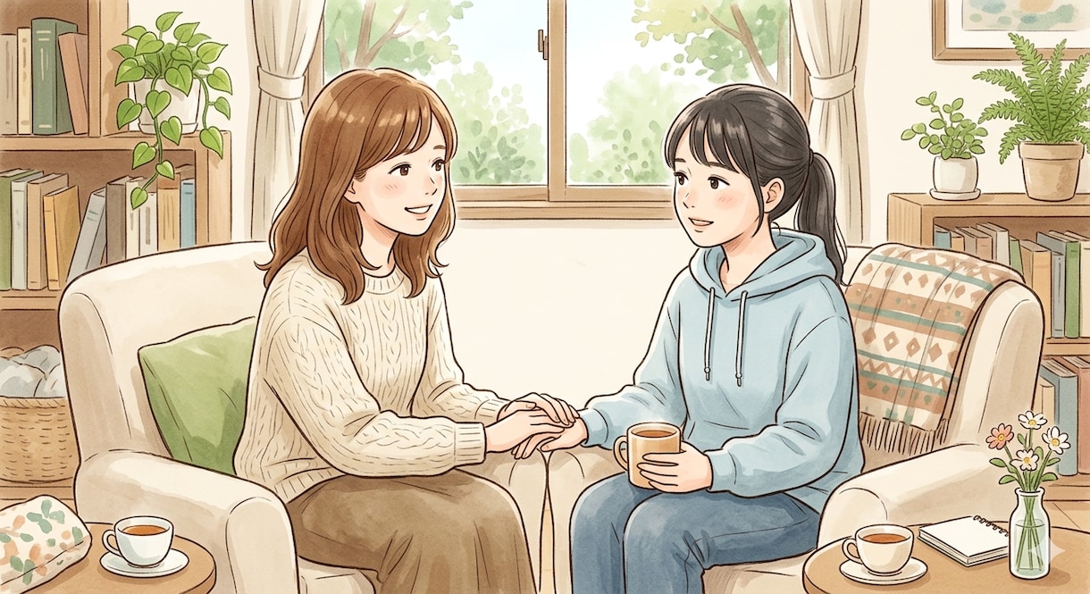 パニック・不安障害の辛さ、経験者の私が受け止めます 病気と上手に向き合えるようになった私があなたに寄り添います。 イメージ1