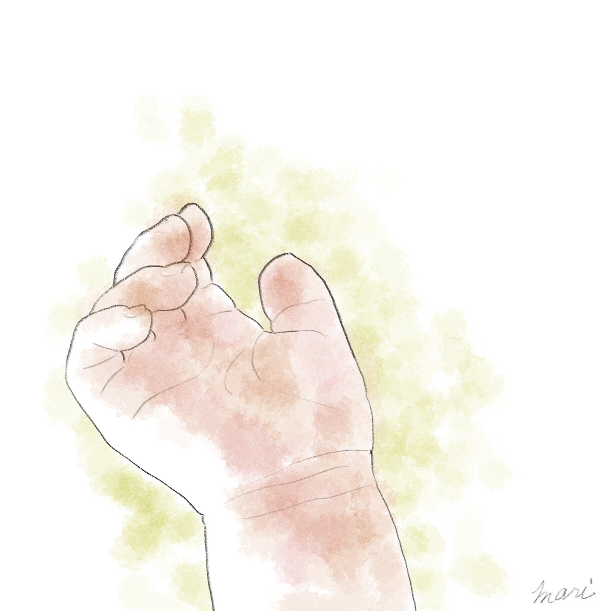 赤ちゃんの鉛筆似顔絵を描きます ご出産のお祝いに喜ばれています イメージ10