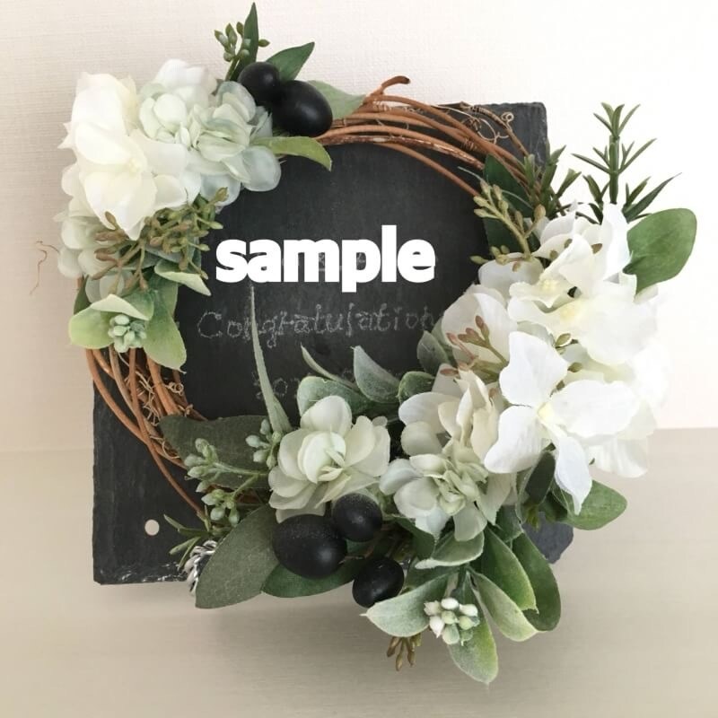 結婚式のウェルカムボードなどお作りします お客様のイメージするものをお花を使って可愛くアレンジします。 イメージ6