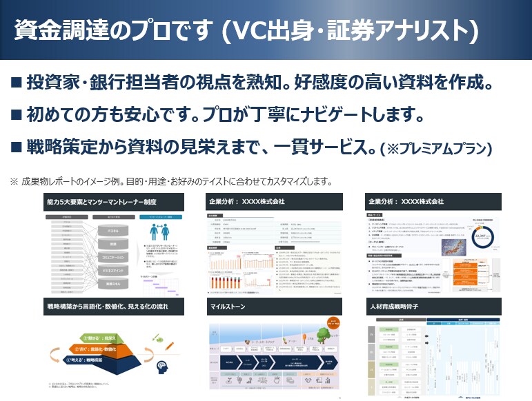 事業計画資料(PPT/Excel)作成を代行します ベンチャーキャピタル出身者。スタートアップ・増資・融資に対応 イメージ2