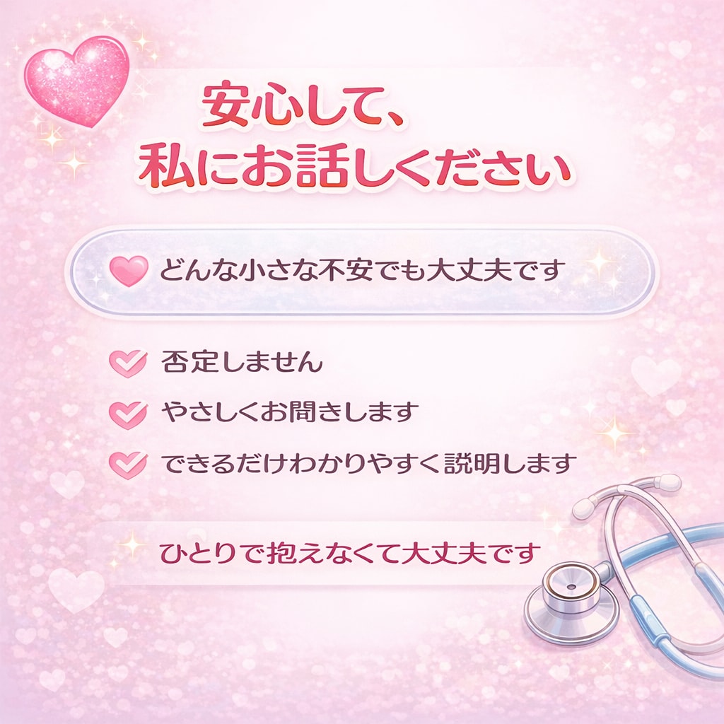 現役ナースがやさしくお答えします 医療・体の不安なんでも相談OK✨ イメージ3