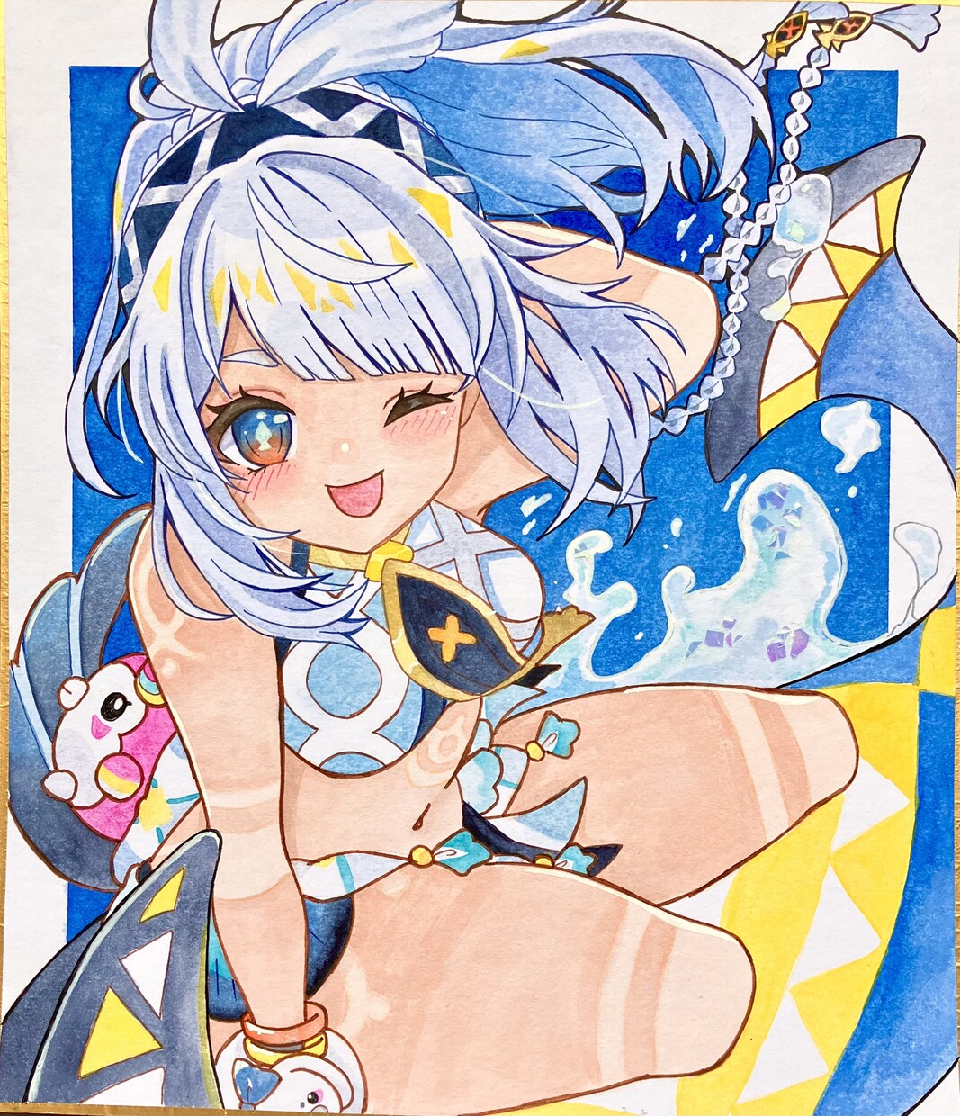 水彩のアイコン！原画もお届け出来ます 特に女の子を描くのが得意です！オリジナル歓迎！ イメージ6