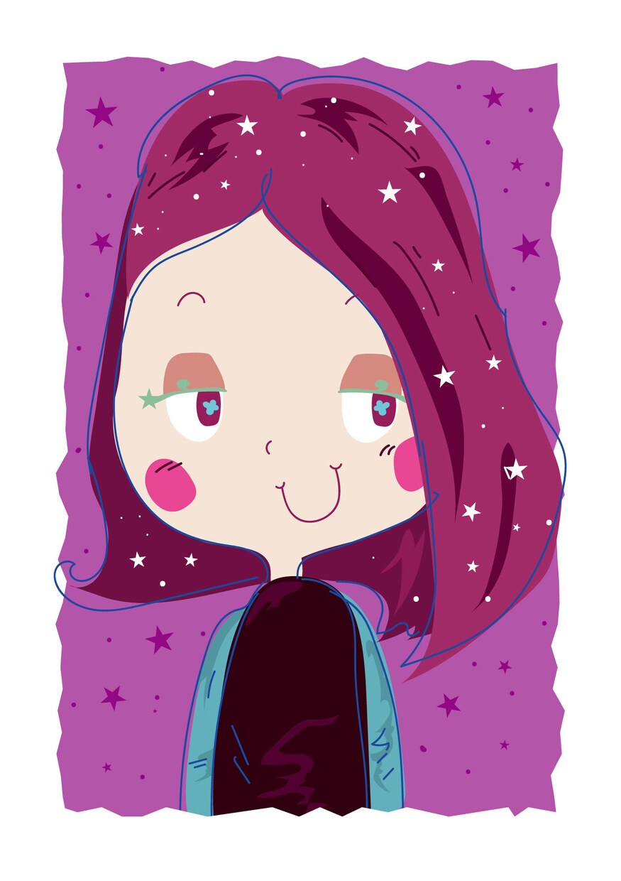 あなたをPOPなキャラに仕上げます 他とは違う個性的な似顔絵を表現します。 イメージ8