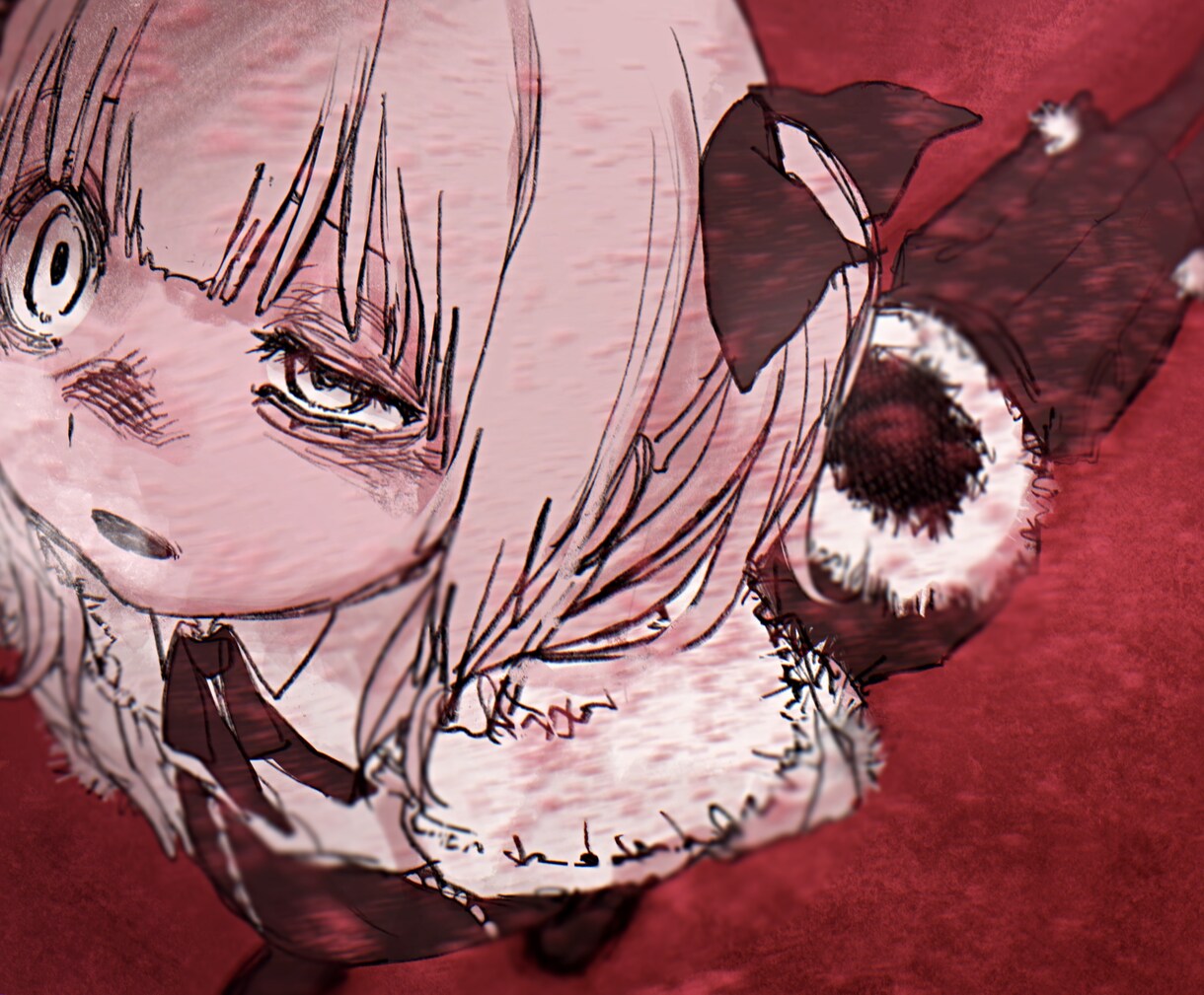 迫力のあるかわいい女の子の1枚絵描きます 1週間以内に納品！追加料金特に無し！ イメージ4