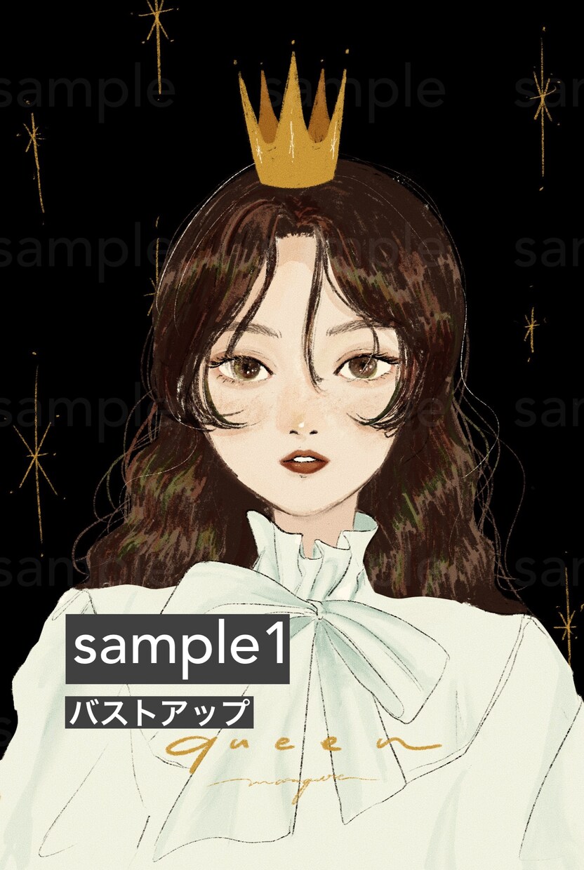 商用OK！柔らかいタッチで目を惹く人物画を描きます アイコンや書籍等の挿絵など、様々な用途でご使用頂けます◎ イメージ2