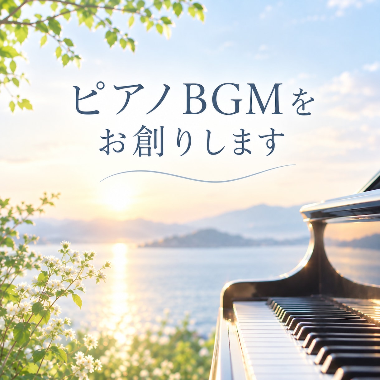 貴方だけの癒しのBGMを大切にお創りします 小さな音の祈り　音で心の調律を イメージ1