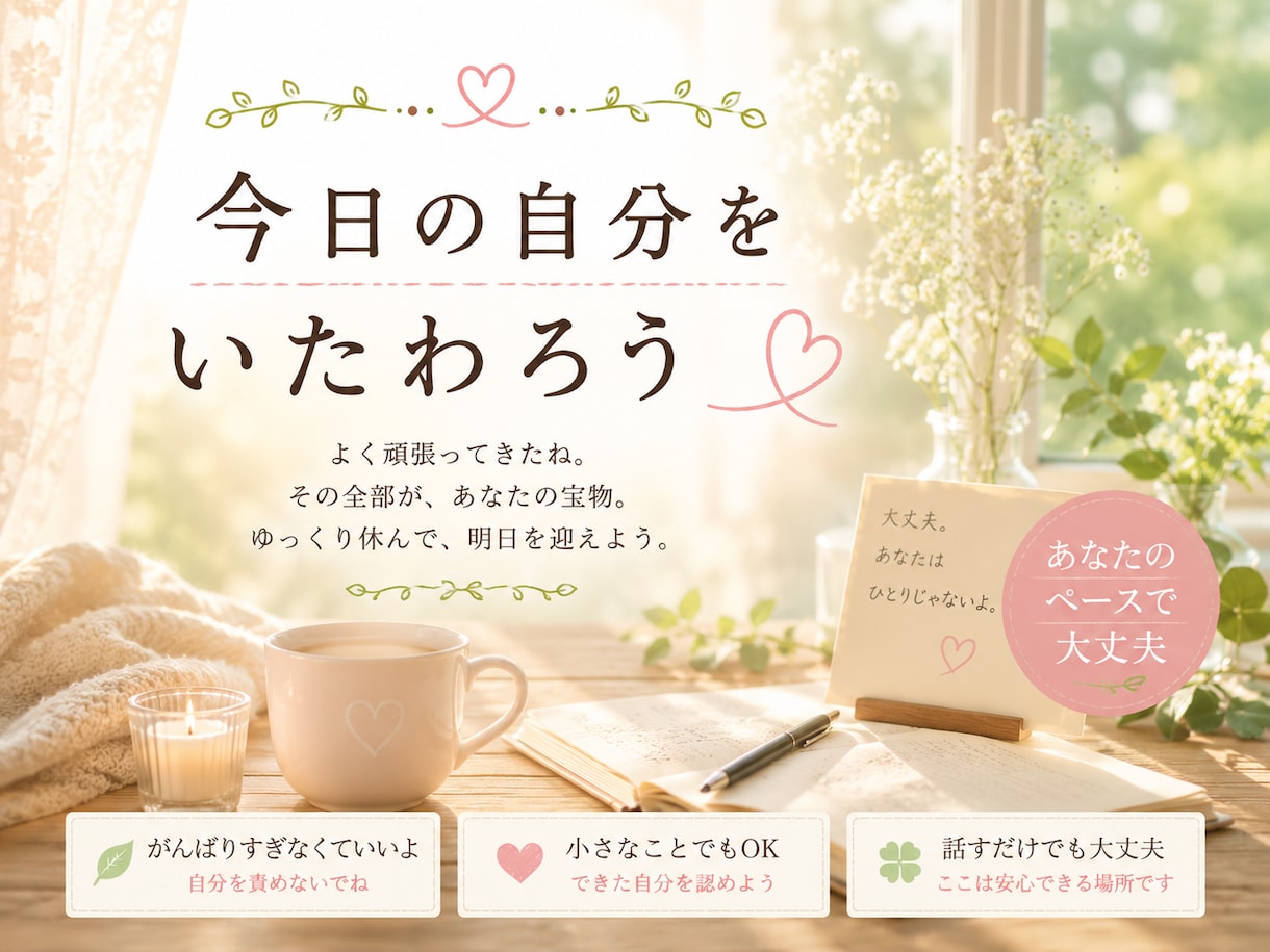 宮さん｜中高年のお悩みに真心で寄り添います 一人で抱え込まないで！あなたの気持ちに、真心で寄り添います イメージ7