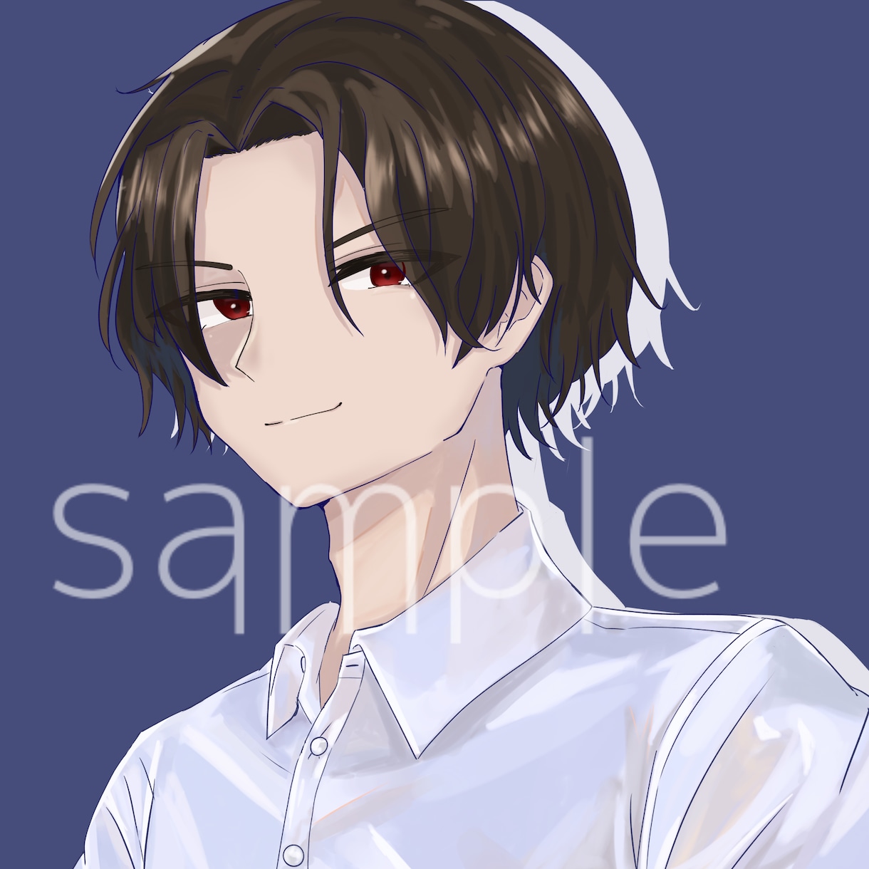 SNS等で使えるアイコン描きます 女の子、男の子どちらもかけます！ イメージ2