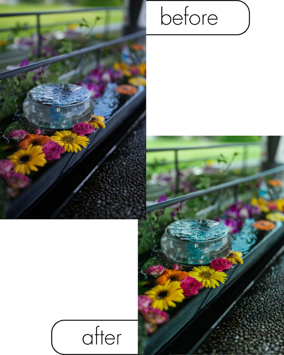 写真のレタッチを行います 雰囲気のある色味にしたり、簡単な人物の削除等を行います！！ イメージ2