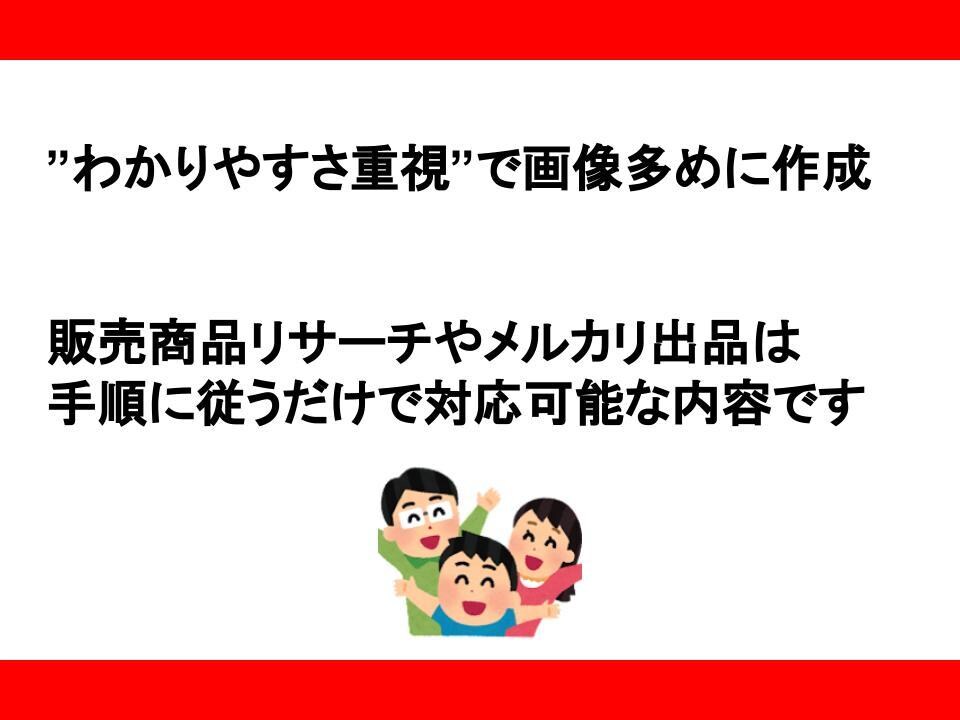 初心者必見★メルカリ販売のコツを伝授します メルカリ✕中国輸入ではじまる錬金術 イメージ3