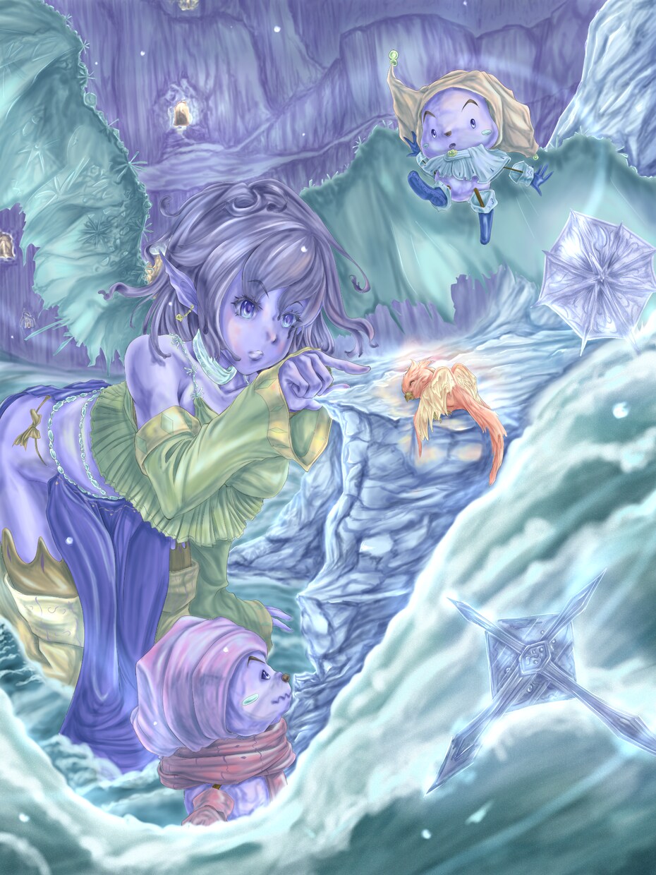 カラーイラストやキャラクターイラストを承ります ファンタジーな世界観を主に描いています。 イメージ7