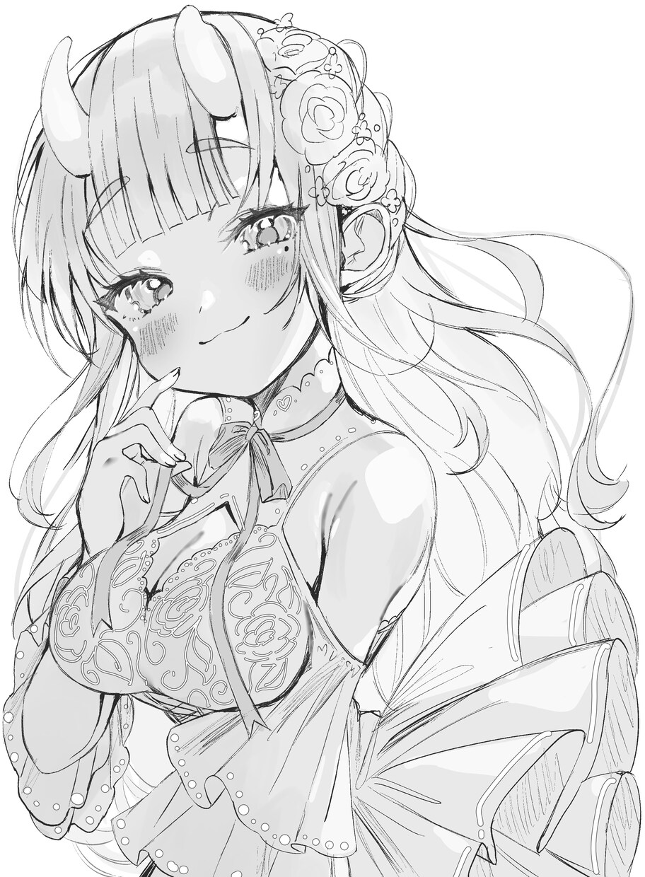 キラキラして繊細で透明感のあるラフ画描きます ラフ画でも絵力がたっぷりです！ イメージ10