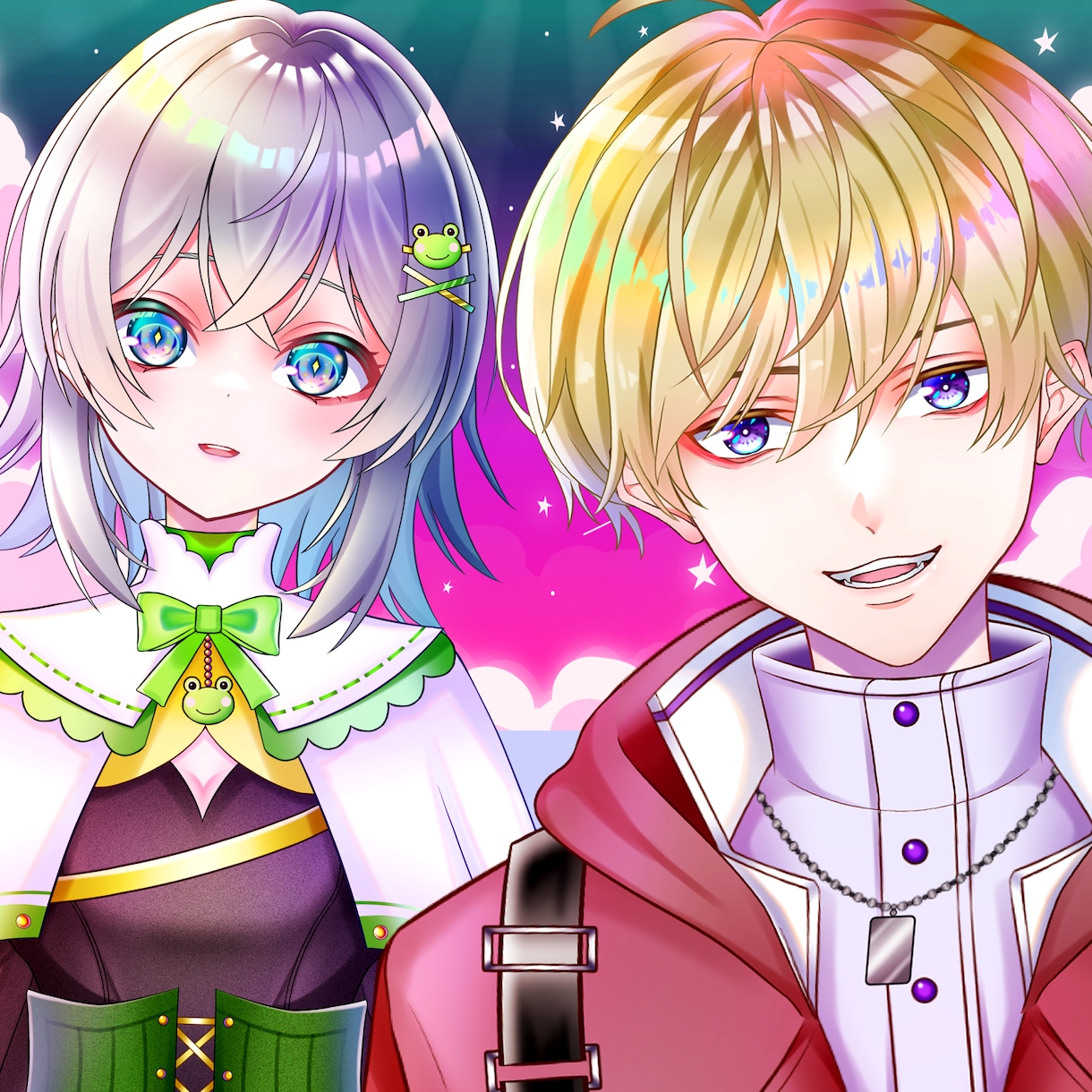 顔の強いVtuberを修正無制限でお作りします 超割引！キャラデザ＋Live2D イメージ4