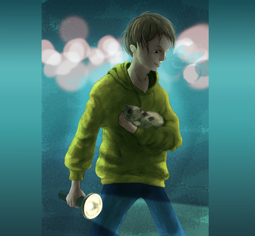 やさしさ、明るさを大切にする人物イラストを描きます 人物の背景、モチーフご要望に合わせて対応いたします イメージ6