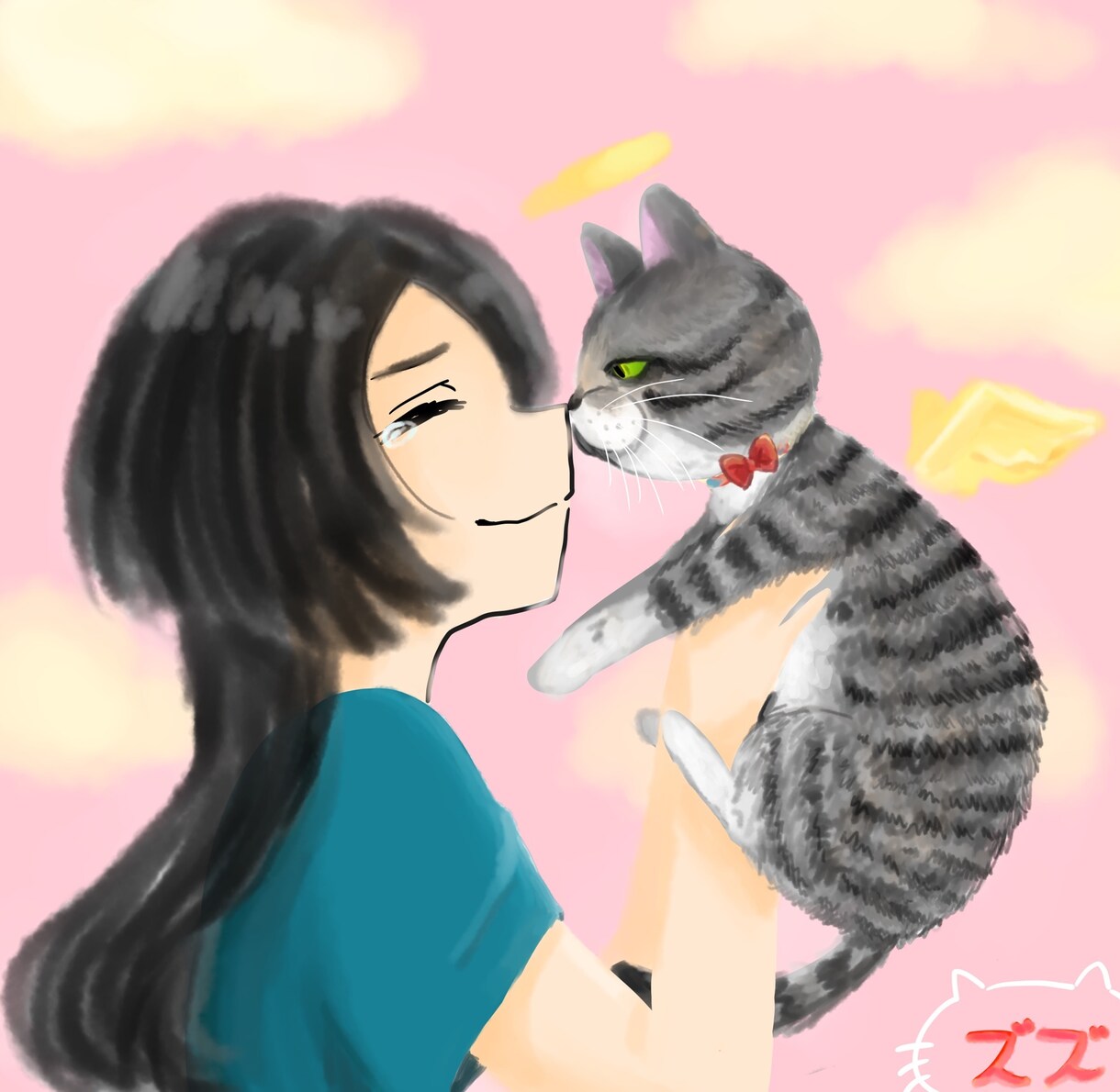 ウチの子イラスト描きます 大切なペットのイラストを描かせてください！【模写】 イメージ5